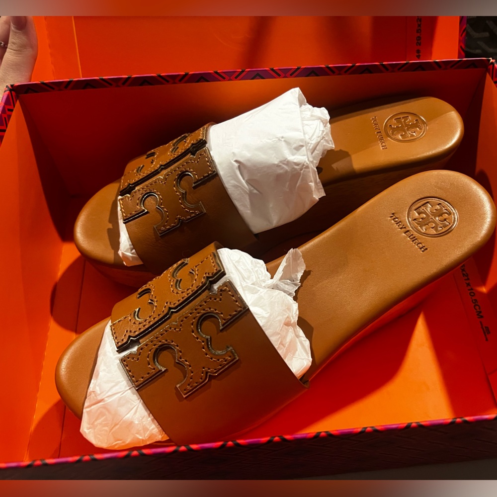 Tory Burch Ines wedge platforms